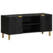 Dulap TV, negru, 105x33x46 cm, lemn prelucrat - WALTI WALTI