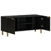 Dulap TV, negru, 105x33x46 cm, lemn prelucrat - WALTI WALTI