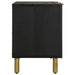 Dulap TV, negru, 105x33x46 cm, lemn prelucrat - WALTI WALTI