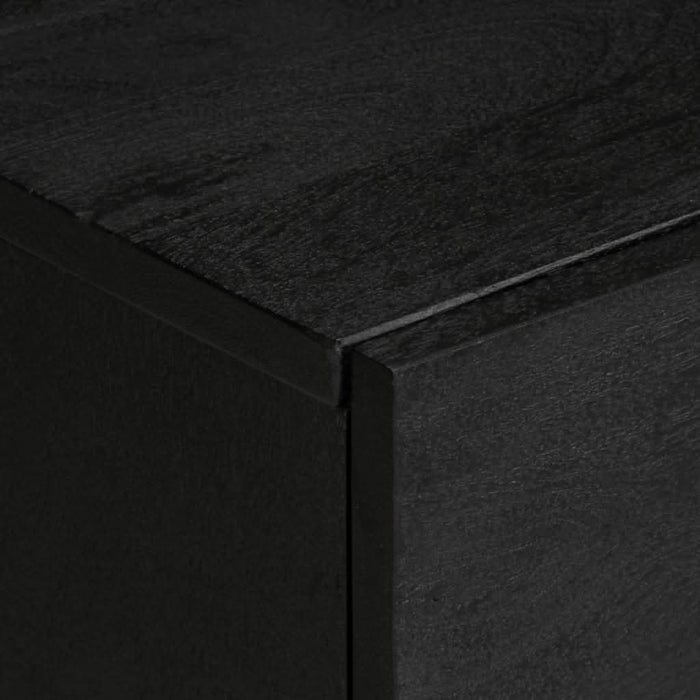 Dulap TV, negru, 105x33x46 cm, lemn prelucrat - WALTI WALTI