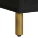 Dulap TV, negru, 105x33x46 cm, lemn prelucrat - WALTI WALTI