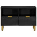 Dulap TV, negru, 70x33x46 cm, lemn prelucrat - WALTI WALTI