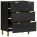 Dulap, negru, 60x33x75 cm, lemn prelucrat - WALTI WALTI
