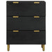 Dulap, negru, 60x33x75 cm, lemn prelucrat - WALTI WALTI