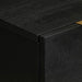 Dulap, negru, 60x33x75 cm, lemn prelucrat - WALTI WALTI