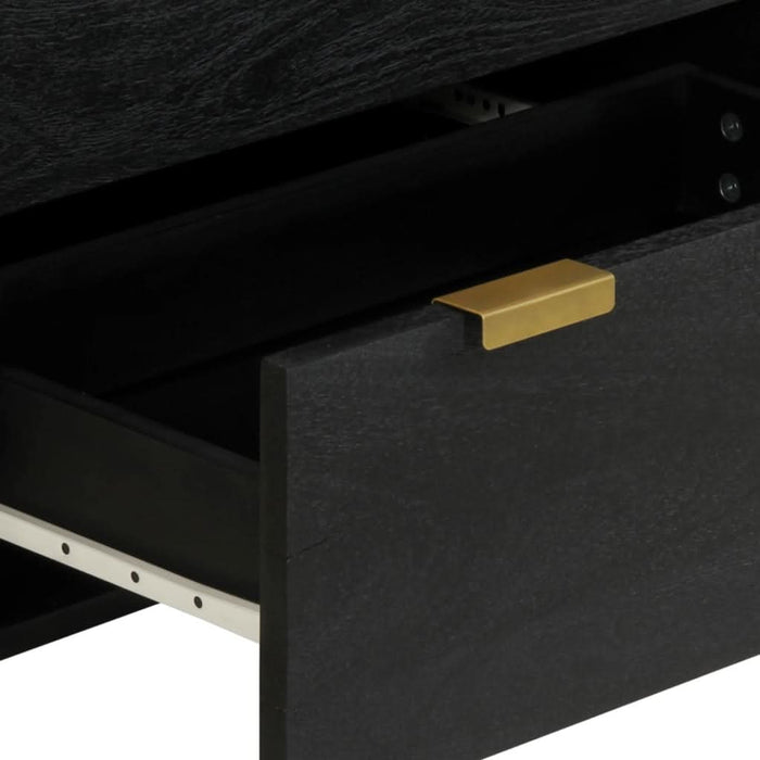 Dulap, negru, 60x33x75 cm, lemn prelucrat - WALTI WALTI