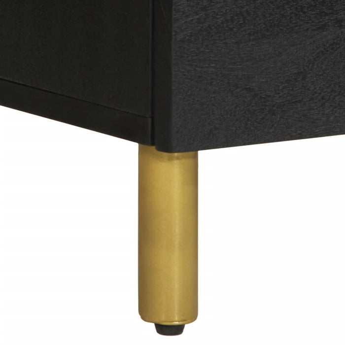 Dulap, negru, 60x33x75 cm, lemn prelucrat - WALTI WALTI