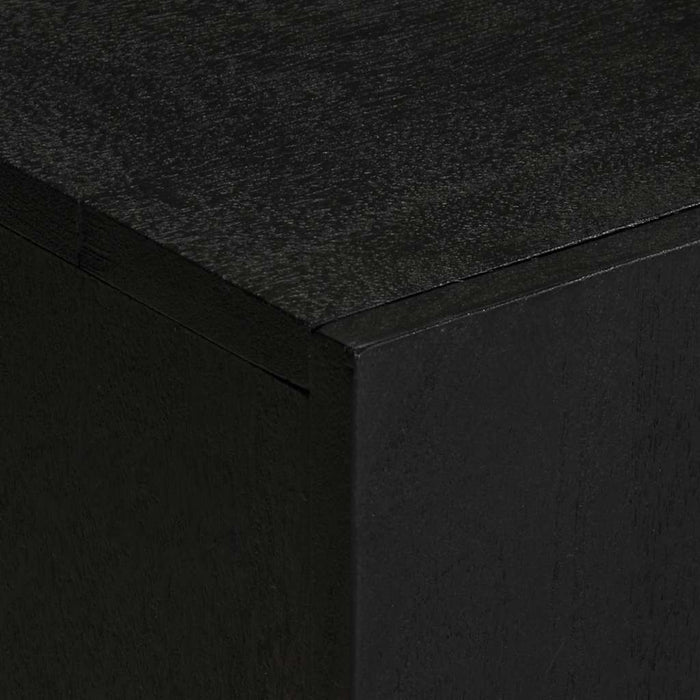 Dulap TV, negru, 105x33x46 cm, lemn prelucrat - WALTI WALTI