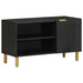 Dulap TV, negru, 80x33x46 cm, lemn prelucrat - WALTI WALTI