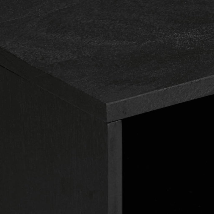 Dulap TV, negru, 80x33x46 cm, lemn prelucrat - WALTI WALTI
