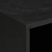 Dulap TV, negru, 80x33x46 cm, lemn prelucrat - WALTI WALTI