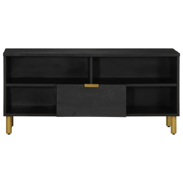 Dulap TV, negru, 100x33x46 cm, lemn prelucrat - WALTI WALTI