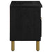 Dulap TV, negru, 80x33x46 cm, lemn prelucrat - WALTI WALTI
