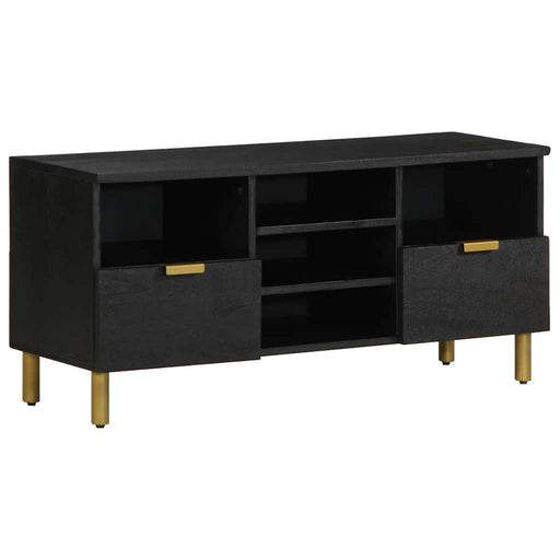 Dulap TV, negru, 100x33x46 cm, lemn prelucrat - WALTI WALTI