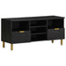 Dulap TV, negru, 100x33x46 cm, lemn prelucrat - WALTI WALTI