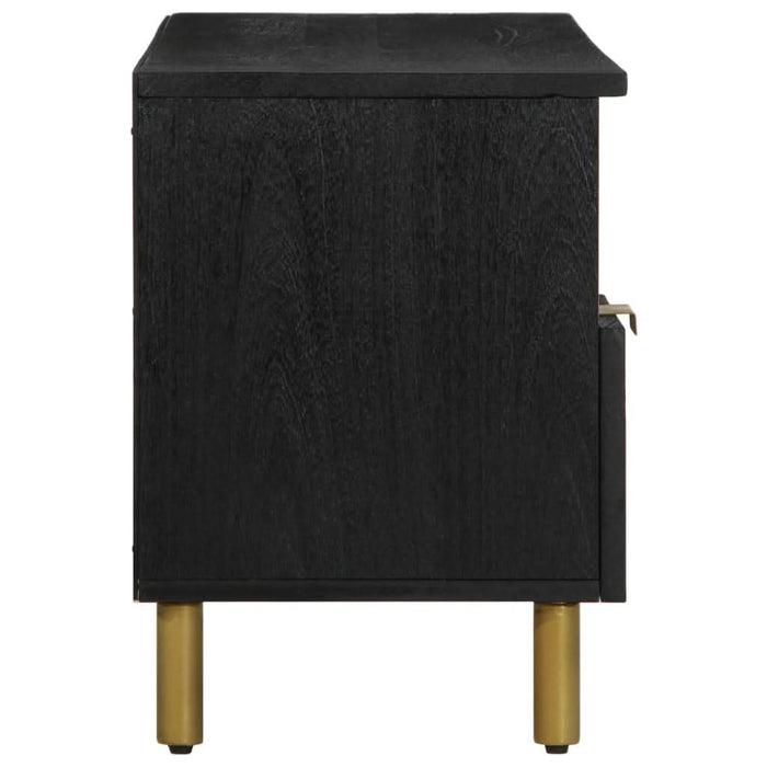 Dulap TV, negru, 100x33x46 cm, lemn prelucrat - WALTI WALTI