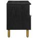 Dulap TV, negru, 100x33x46 cm, lemn prelucrat - WALTI WALTI