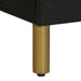 Dulap TV, negru, 100x33x46 cm, lemn prelucrat - WALTI WALTI