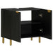 Dulap chiuveta de baie, negru, 62x33x58 cm, lemn prelucrat - WALTI WALTI