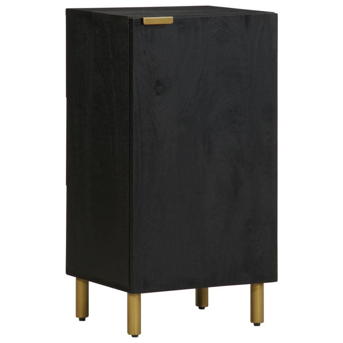 Dulap, negru, 40x33x75 cm, lemn prelucrat - WALTI WALTI