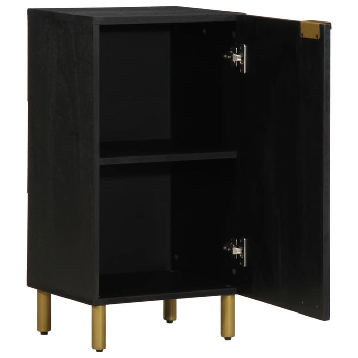 Dulap, negru, 40x33x75 cm, lemn prelucrat - WALTI WALTI