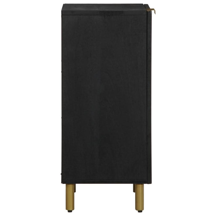 Dulap, negru, 40x33x75 cm, lemn prelucrat - WALTI WALTI