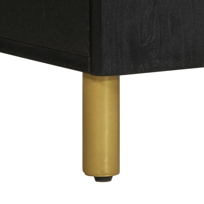 Dulap, negru, 40x33x75 cm, lemn prelucrat - WALTI WALTI