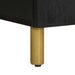 Dulap, negru, 40x33x75 cm, lemn prelucrat - WALTI WALTI