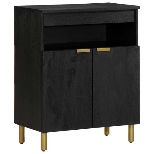 Dulap, negru, 60x33x75 cm, lemn prelucrat - WALTI WALTI