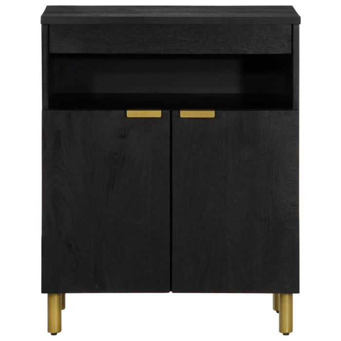 Dulap, negru, 60x33x75 cm, lemn prelucrat - WALTI WALTI