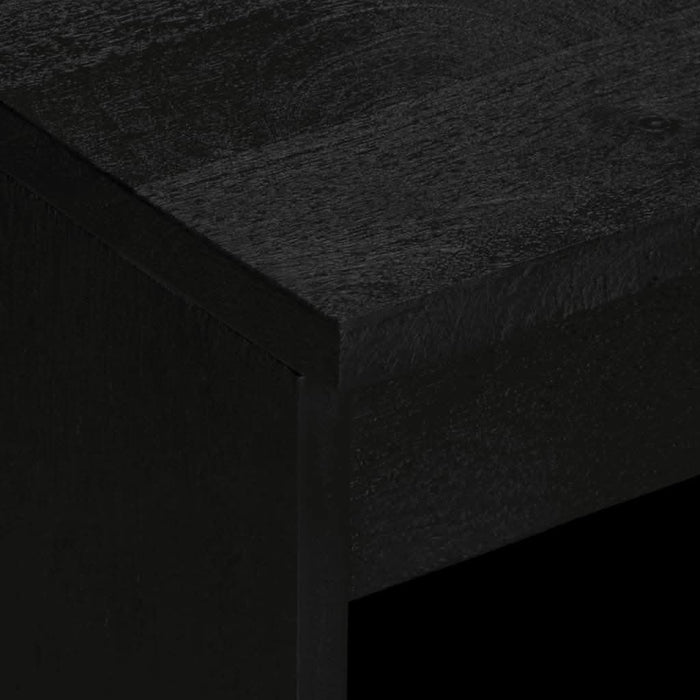 Dulap, negru, 60x33x75 cm, lemn prelucrat - WALTI WALTI
