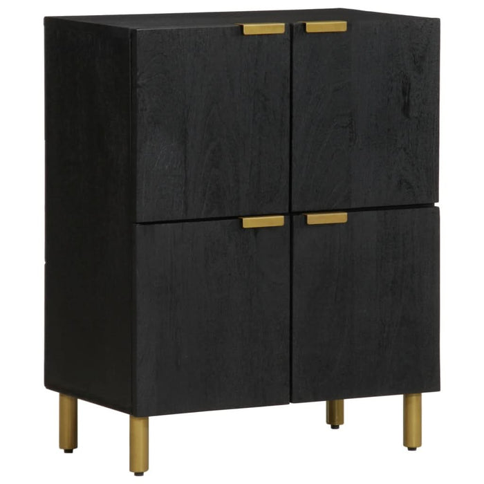 Dulap, negru, 60x33x75 cm, lemn prelucrat - WALTI WALTI