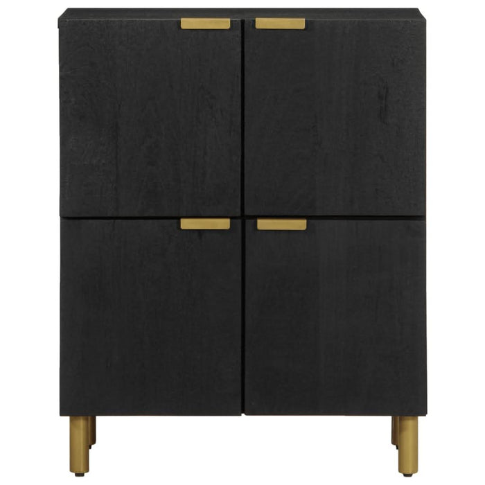 Dulap, negru, 60x33x75 cm, lemn prelucrat - WALTI WALTI
