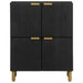 Dulap, negru, 60x33x75 cm, lemn prelucrat - WALTI WALTI