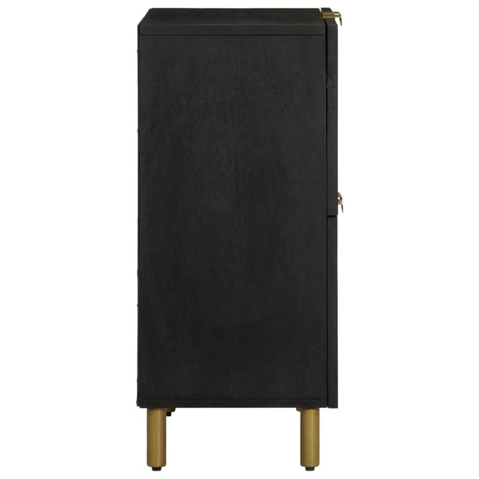 Dulap, negru, 60x33x75 cm, lemn prelucrat - WALTI WALTI