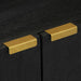 Dulap, negru, 60x33x75 cm, lemn prelucrat - WALTI WALTI