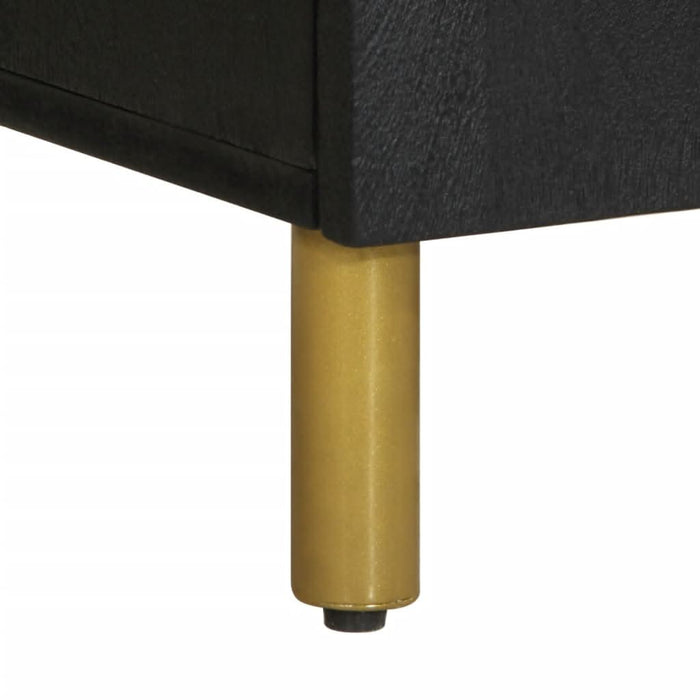 Dulap, negru, 60x33x75 cm, lemn prelucrat - WALTI WALTI