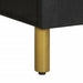 Dulap, negru, 60x33x75 cm, lemn prelucrat - WALTI WALTI