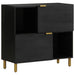 Dulap, negru, 80x33x75 cm, lemn prelucrat - WALTI WALTI