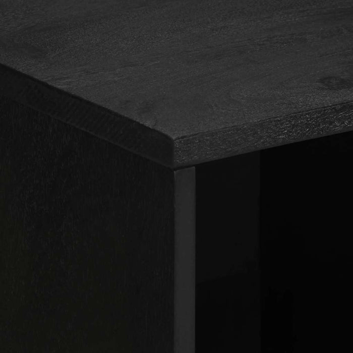 Dulap, negru, 80x33x75 cm, lemn prelucrat - WALTI WALTI