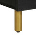 Dulap, negru, 80x33x75 cm, lemn prelucrat - WALTI WALTI