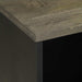 Dulap TV, negru, 80x33x46 cm, lemn masiv de mango - WALTI WALTI