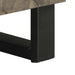 Dulap TV, negru, 80x33x46 cm, lemn masiv de mango - WALTI WALTI