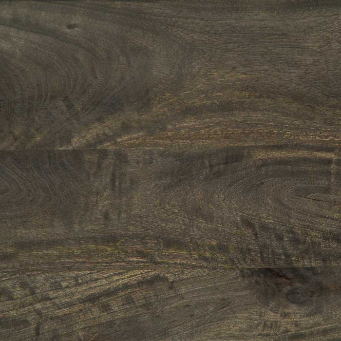 Dulap TV, negru, 80x33x46 cm, lemn masiv de mango - WALTI WALTI