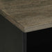Dulap TV, negru, 80x33x46 cm, lemn masiv de mango - WALTI WALTI