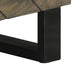 Dulap TV, negru, 80x33x46 cm, lemn masiv de mango - WALTI WALTI