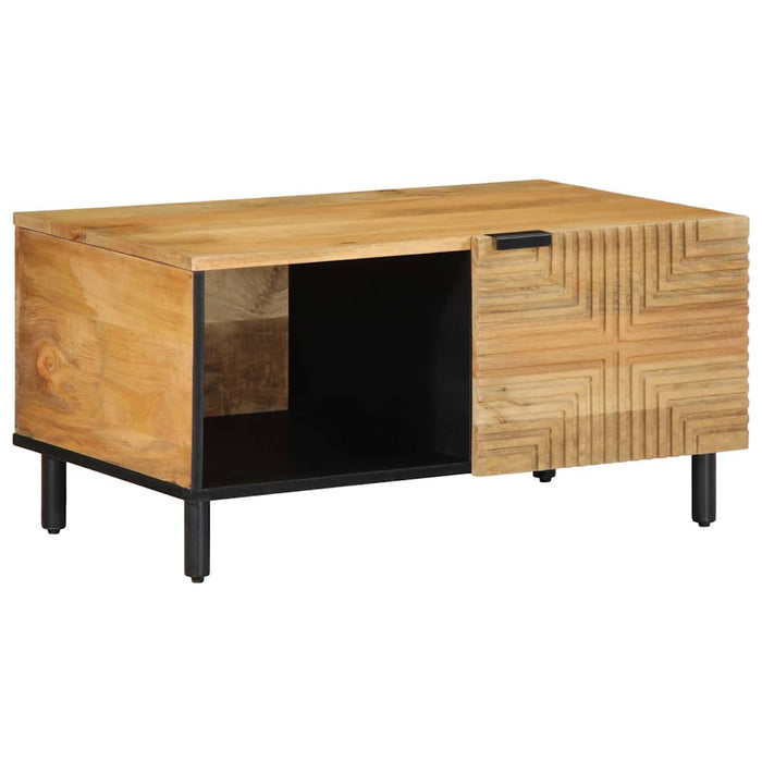 Masuta cafea maro 80x50x40 cm lemn masiv de mango - WALTI WALTI
