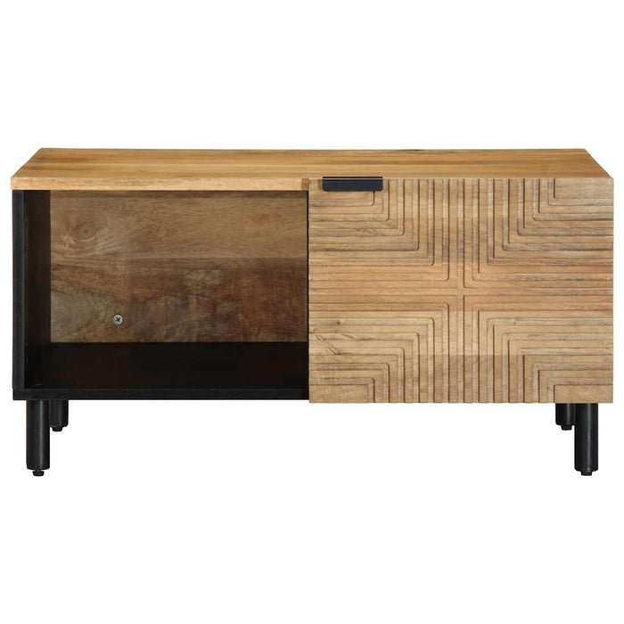 Masuta cafea maro 80x50x40 cm lemn masiv de mango - WALTI WALTI