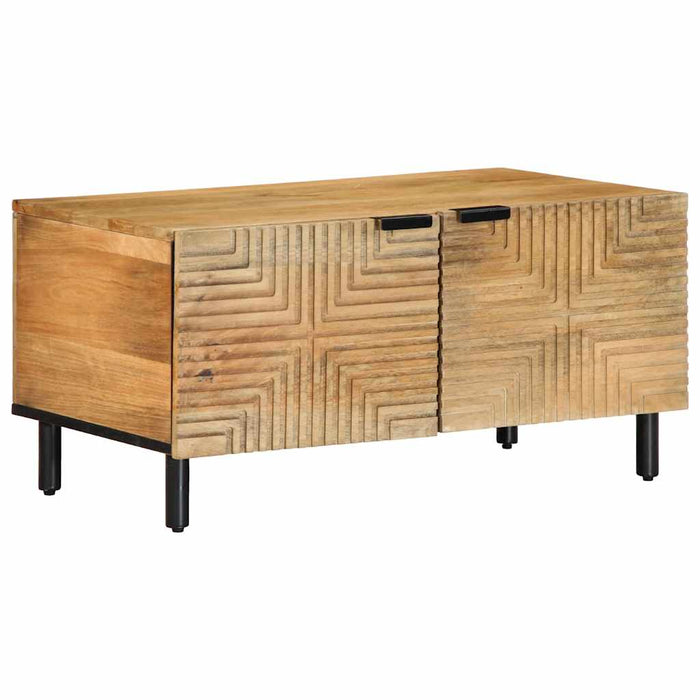 Masuta cafea maro 80x50x40 cm lemn masiv de mango - WALTI WALTI