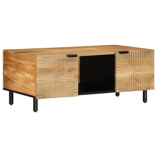 Masuta cafea maro 100x54x40 cm lemn masiv de mango - WALTI WALTI